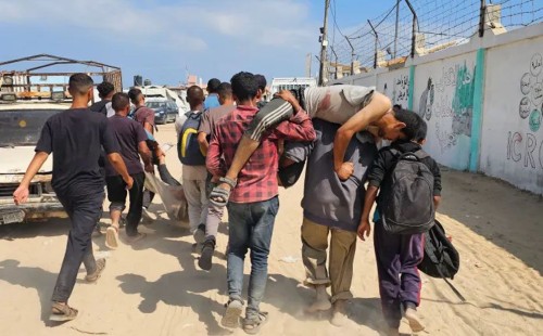 রাফায় ত্রাণের লাইনে গুলি, নিহত ২৫ ফিলিস্তিনি