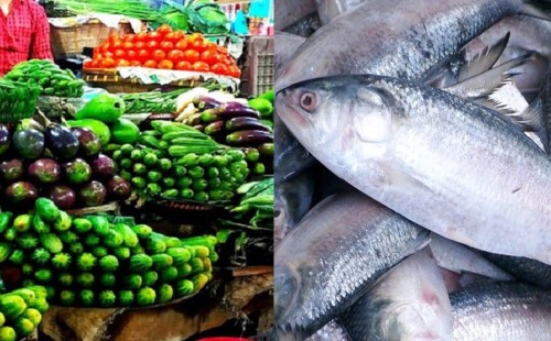 রাজধানীর বাজারে সবজির দাম স্থিতিশীল, ইলিশের দাম কমেছে