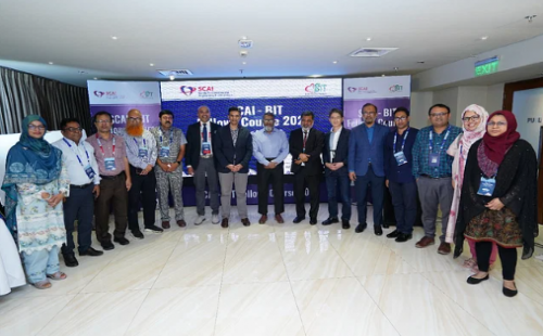 ঢাকায় শেষ হলো হৃদ্‌রোগের ইন্টারভেনশনাল চিকিৎসার ওপর ফেলো কোর্স