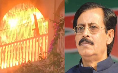 শেখ সেলিমের বনানীর বাসায় মধ্যরাতে আগুন