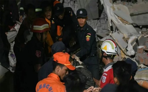 মিয়ানমারে ৭.৭ মাত্রার ভূমিকম্পে মৃতের সংখ্যা বাড়ছে, উদ্ধার তৎপরতা চলছে