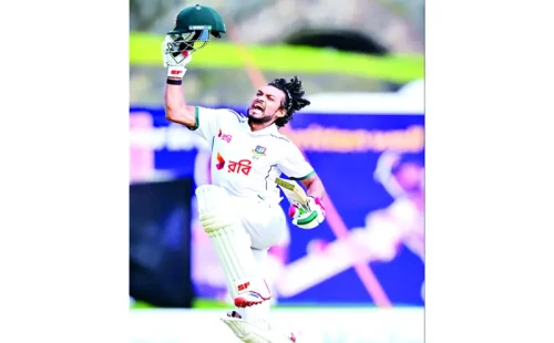 গল টেস্টে জোড়া সেঞ্চুরিতে শান্তর ইতিহাস, মুশফিকের বিশ্বরেকর্ডে টাইগার ক্রিকেটের গৌরব