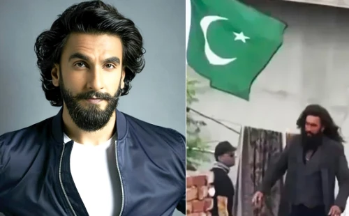 ‘ধুরন্ধর’ ছবিতে পাকিস্তানের পতাকা, বিতর্কে রণবীর