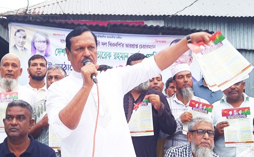 ৩১ দফা প্রচারে জিন্নাহ কবির: ‘ধানের শীষেই উন্নয়ন’ | মানিকগঞ্জ বিএনপি