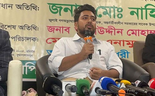 ফেব্রুয়ারির নির্বাচন অসম্ভব, আগে সংস্কার চাই: নাহিদ ইসলাম