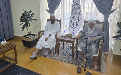 আফগানিস্তানে বাংলাদেশি উলামা প্রতিনিধি দল, নেতৃত্বে মাওলানা মামুনুল হক