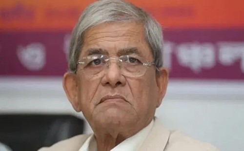 শাহজালাল বিমানবন্দরে অগ্নিকাণ্ড পূর্বপরিকল্পিত ষড়যন্ত্রের অংশ: মির্জা ফখরুল