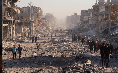 গাজার যুদ্ধবিরতির মধ্যেও অব্যাহত ইসরাইলি হামলা: ত্রাণ সংকটে ২৪ লাখ মানুষ