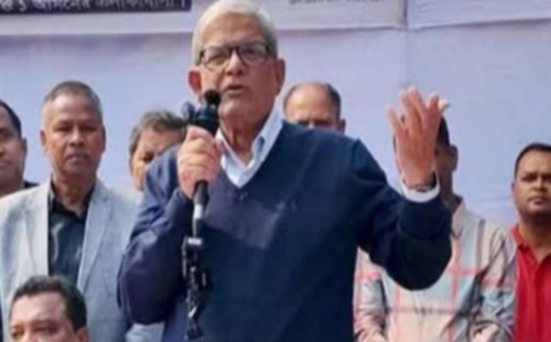 নির্বাচনে সঠিক সিদ্ধান্ত না নিলে দেশ বিপদে পড়বে: ঠাকুরগাঁওয়ে মির্জা ফখরুল