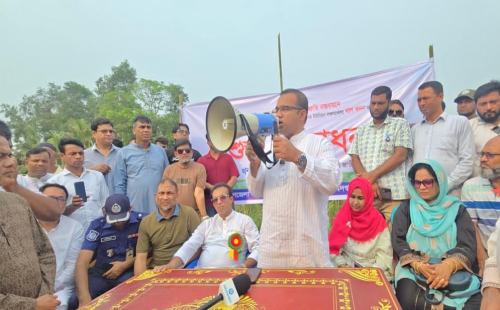 মেঘনায় খাল খনন কর্মসূচি উদ্বোধন | ড. খন্দকার মারুফের কৃষি বিপ্লবের ডাক
