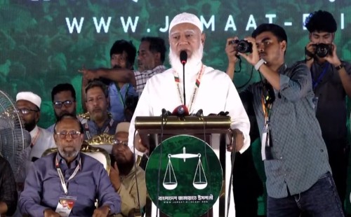 বিএনপিকে আওয়ামী লীগ হওয়ার চেষ্টা না করার হুঁশিয়ারি জামায়াত আমিরের