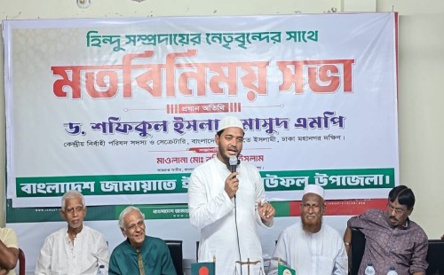 ভারতের নির্বাচনের প্রভাব বাংলাদেশে পড়বে না: ড. শফিকুল ইসলাম মাসুদ