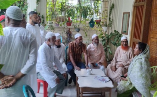 সাবেক মেয়র ডা. সেলিনা হায়াৎ আইভী কারামুক্ত: বাড়ির সামনে পুলিশের কড়া নজরদারি