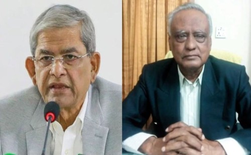 রাষ্ট্রপতি পদে মির্জা ফখরুলকে মনোনয়ন দেওয়ায় অভিনন্দন জানালেন মোস্তফা জামাল হায়দার