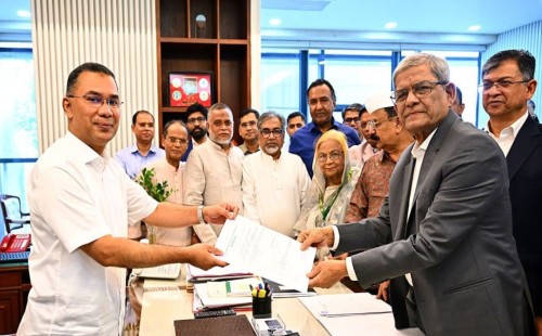 রাষ্ট্রপতি পদে বিএনপির চূড়ান্ত প্রার্থী মির্জা ফখরুল: দলের পদ ছেড়ে জমা দিচ্ছেন মনোনয়ন