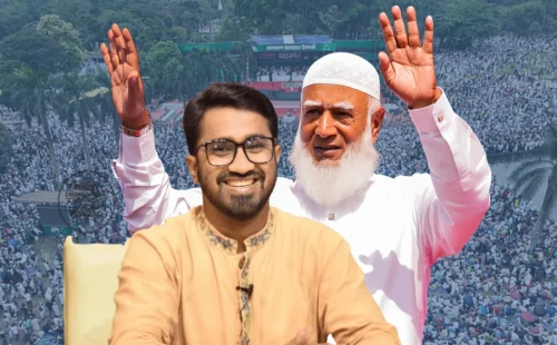জামায়াত আমিরের আউল-ফাউল বক্তব্যে মানুষ হাসি-তামাশা করছে: রাশেদ খাঁন