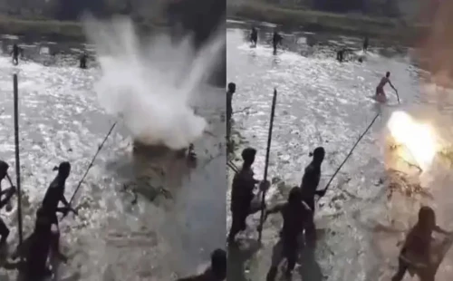 সীমান্তে অনুপ্রবেশ, গ্রামবাসীর ধাওয়া খেয়ে সাউন্ড গ্রেনেড ছুড়ে পালাল বিএসএফ